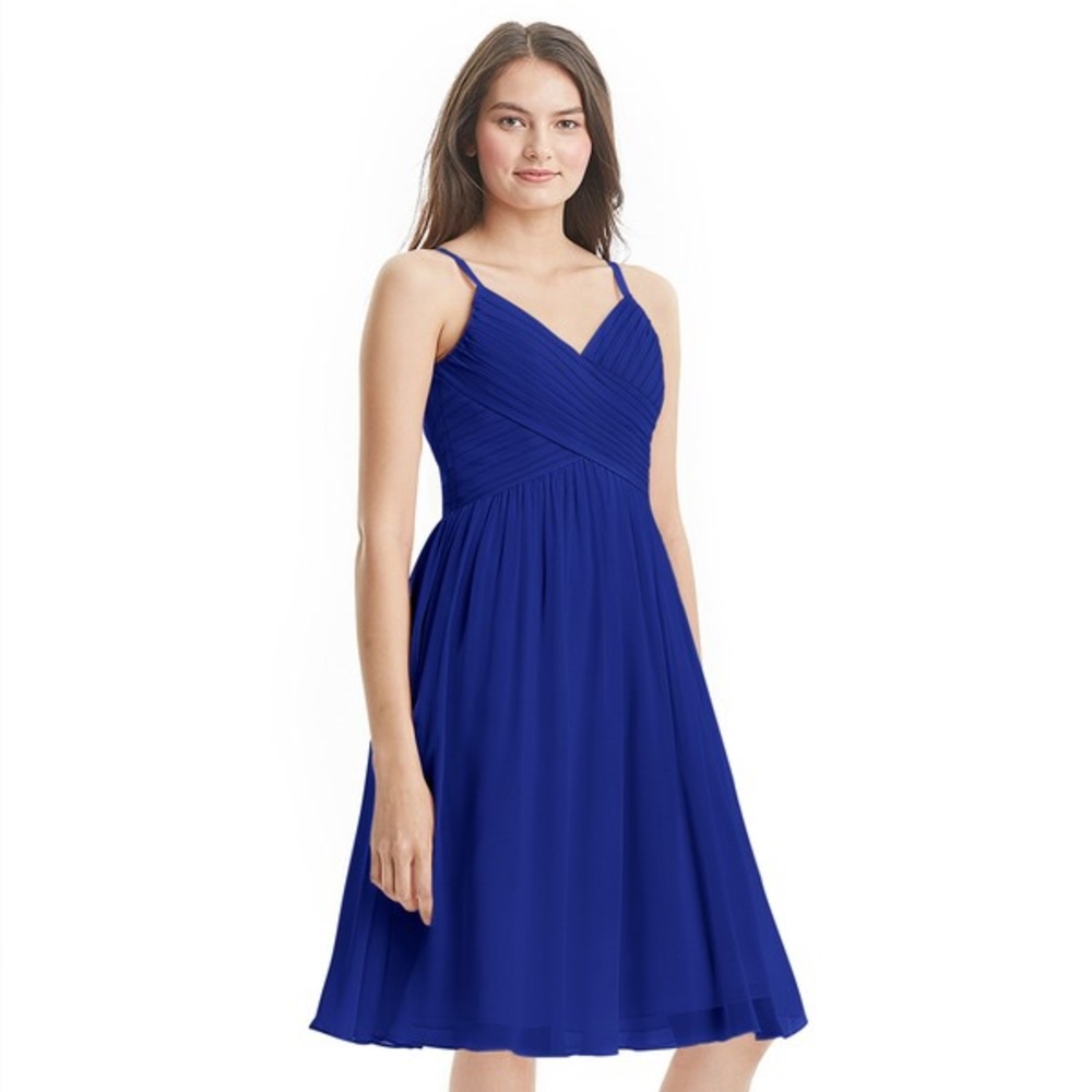Azazie Sonia Royal Blue Bridesmaids Dress